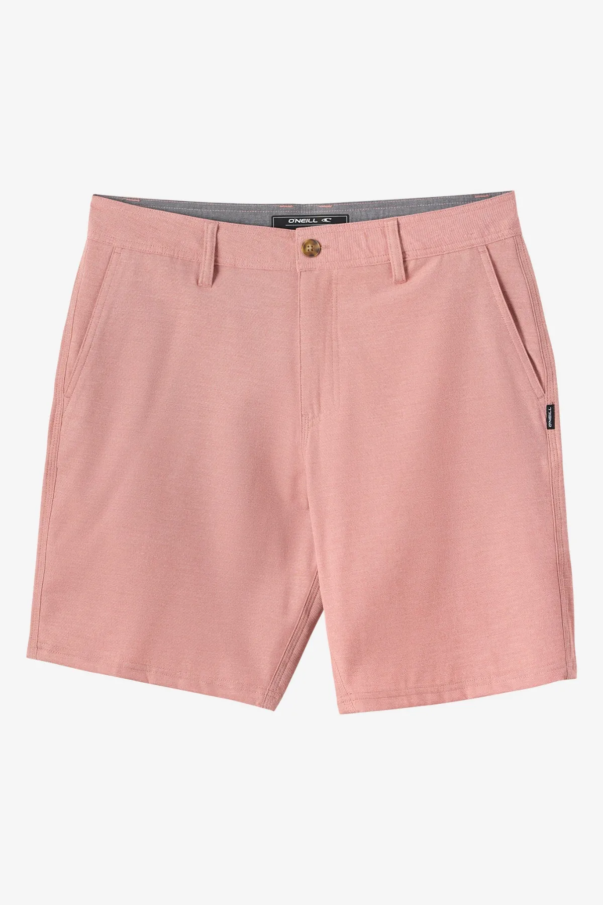 Shorts^O'Neill Reserve Light Check 19" Hybrid Shorts - | ginger spice