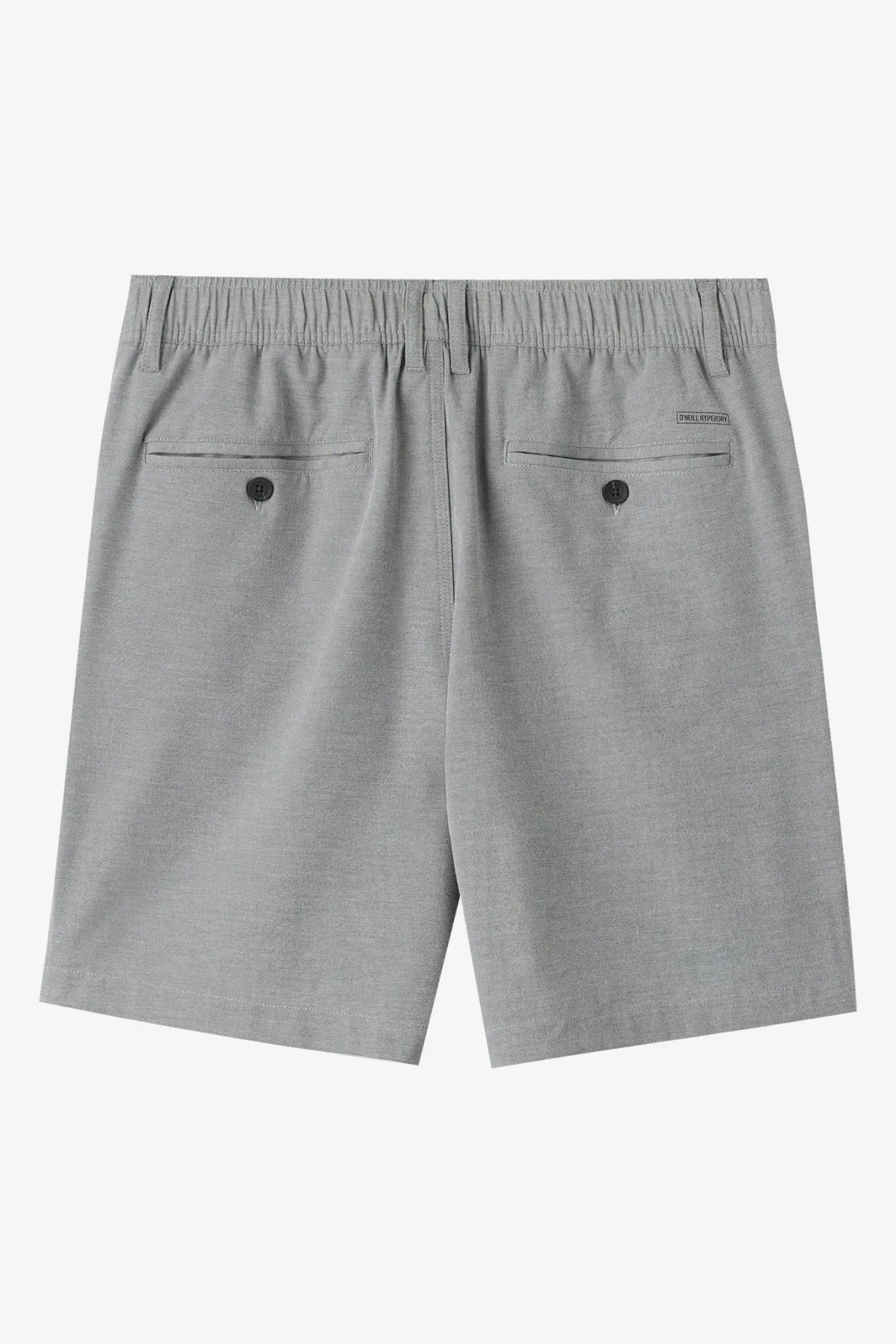 Shorts^O'Neill Reserve Light Check Elastic Waist 18"'' Hybrid Shorts - | dark shadow