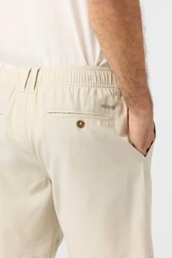 Shorts^O'Neill Reserve Light Check Scallop Elastic Waist 18