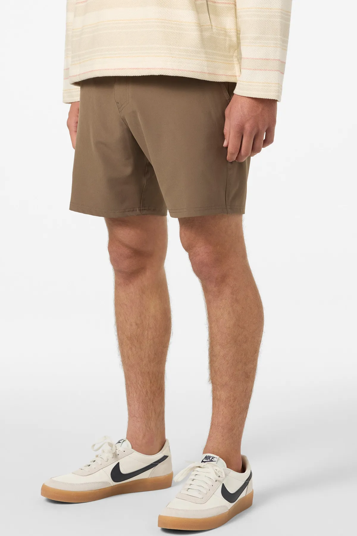 Shorts^O'Neill Reserve Solid 17" Hybrid Shorts - | chocolate chip