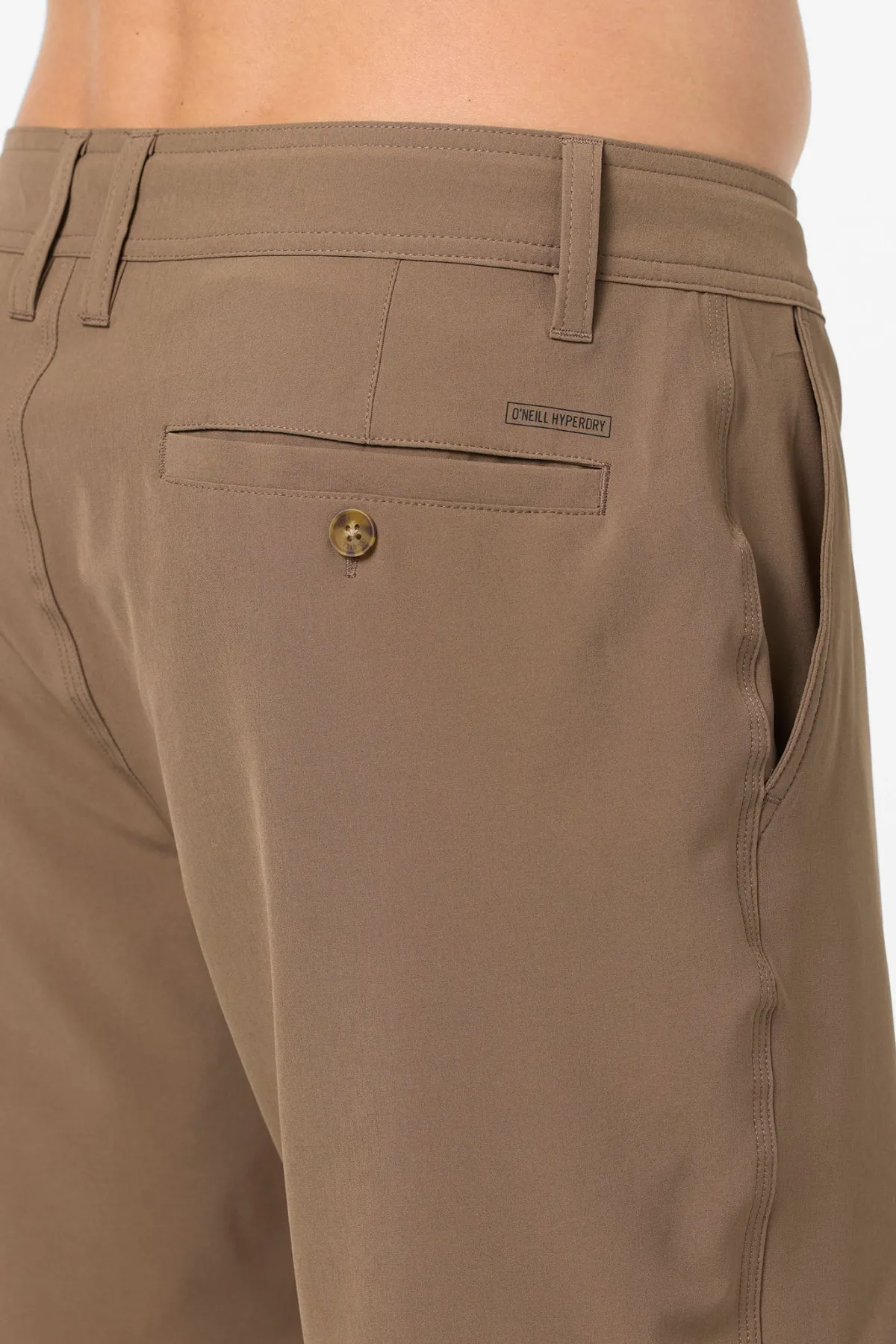 Shorts^O'Neill Reserve Solid 17" Hybrid Shorts - | chocolate chip