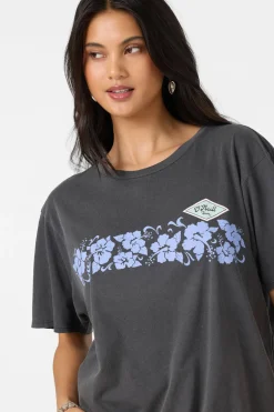 Graphic Tees & Tanks^O'Neill Retro Tropic Tee - | washed black