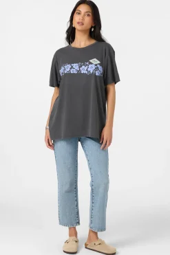 Graphic Tees & Tanks^O'Neill Retro Tropic Tee - | washed black