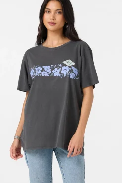 Graphic Tees & Tanks^O'Neill Retro Tropic Tee - | washed black