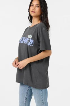 Graphic Tees & Tanks^O'Neill Retro Tropic Tee - | washed black