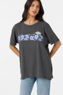 Graphic Tees & Tanks^O'Neill Retro Tropic Tee - | washed black