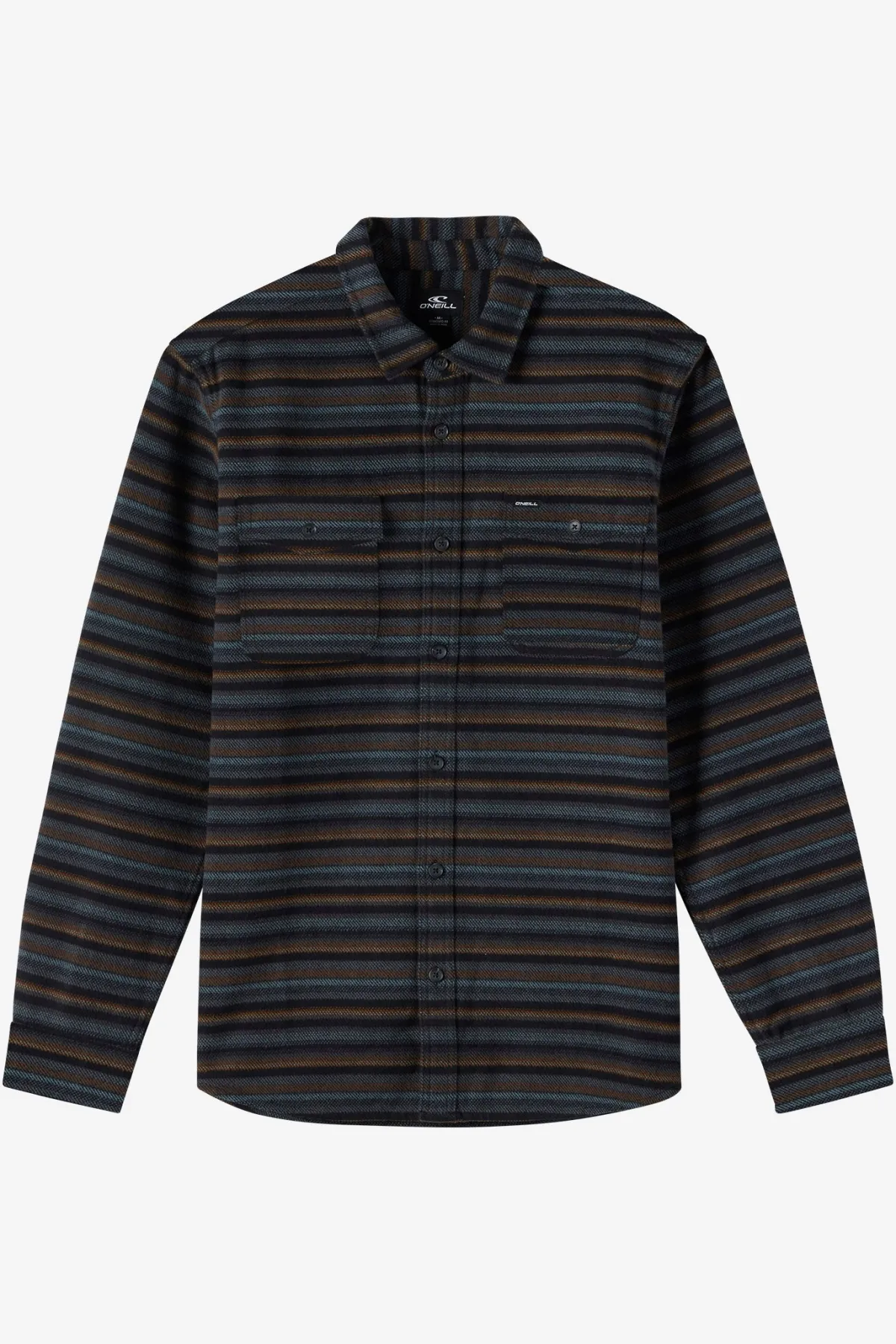 Shirts & Flannels^O'Neill Richmond Flannel Ls Shirt Standard Fit Long Sleeve Shirt - | graphite