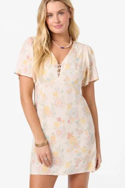 New Arrivals^O'Neill Robin Floral Mini Dress tapioca