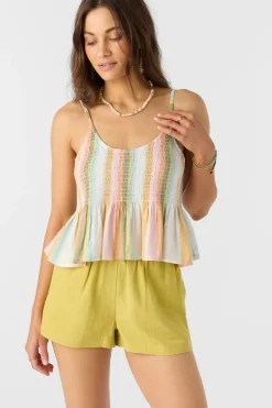 Tops^O'Neill Rosia Sleeveless Top - | multi clr