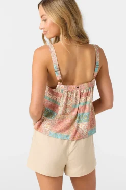 Tops^O'Neill Roslyn Sleeveless Top - | multi clr