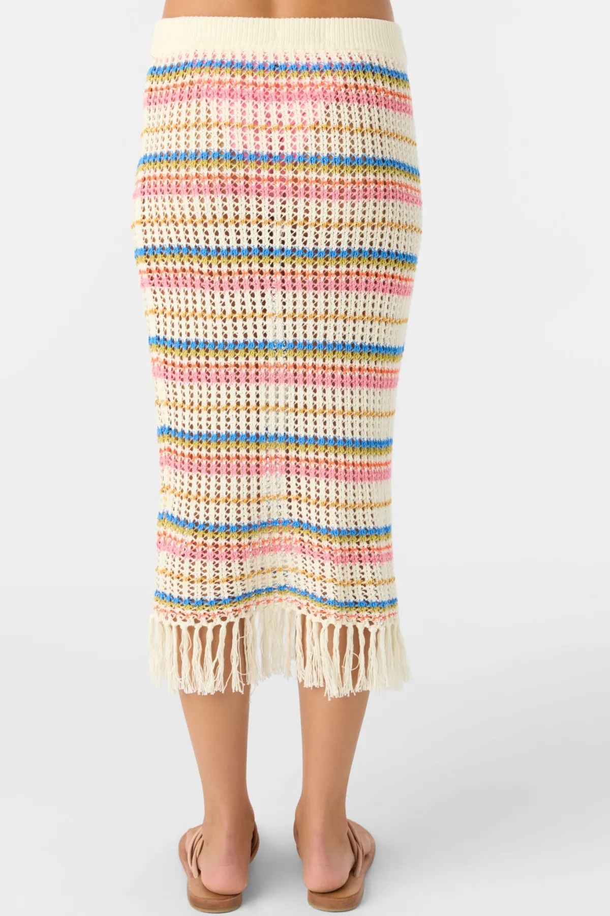 Swim Cover-Ups^O'Neill Ryan Stripe Skirt - | vanilla