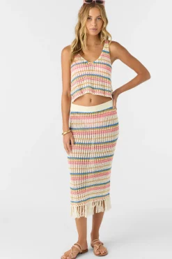 Swim Cover-Ups^O'Neill Ryan Striped - | vanilla