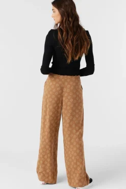 Bottoms^O'Neill Rylan Velley Floral Beach Pants - | tobacc brw