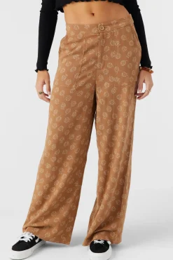 Bottoms^O'Neill Rylan Velley Floral Beach Pants - | tobacc brw