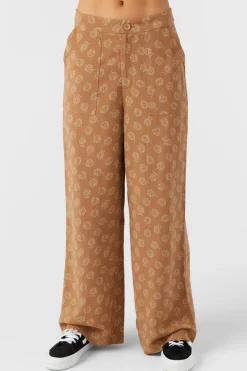 Bottoms^O'Neill Rylan Velley Floral Beach Pants - | tobacc brw