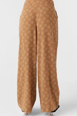Bottoms^O'Neill Rylan Velley Floral Beach Pants - | tobacc brw