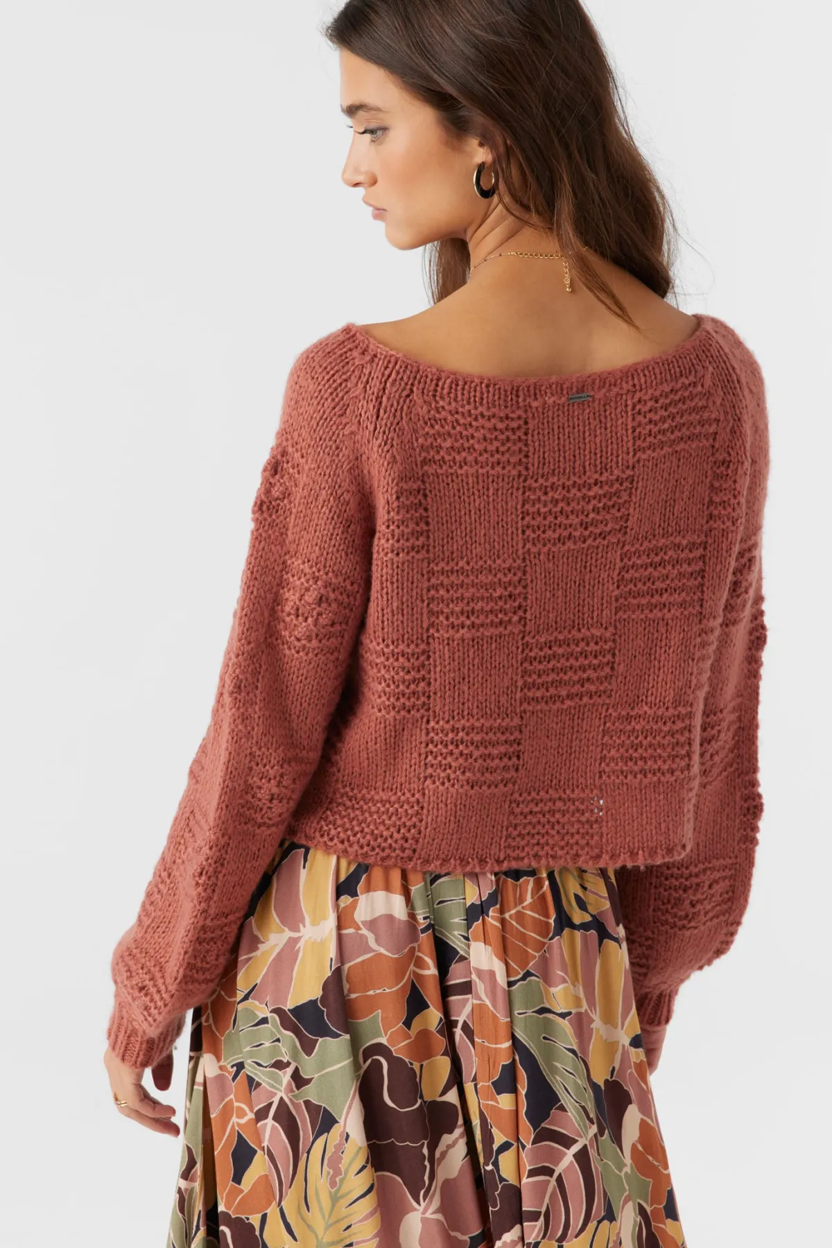 Sweaters, Hoodies & Fleece^O'Neill Sacha Long Sleeve Sweater - | cedar wood