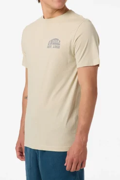 Tees & Tanks^O'Neill Saddle Up Classic Tee Standard Fit Tee - | lt khaki