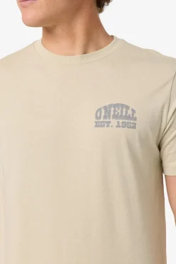 Tees & Tanks^O'Neill Saddle Up Classic Tee Standard Fit Tee - | lt khaki