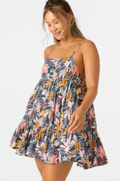 Swim Cover-Ups^O'Neill Saltwater Essentials Rilee Printed Dress - | slate