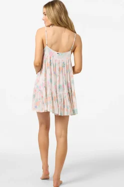 New Arrivals|Swim Cover-Ups^O'Neill Saltwater Essentials Rilee Printed Mini Cover-Up Dress - Multi Clr |