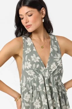 Best Sellers|Swim Cover-Ups^O'Neill Saltwater Essentials Teddy Printed Mini Cover-Up Dress - | sea spray