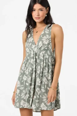 New Arrivals^O'Neill Saltwater Essentials Teddy Printed Mini Cover-Up Dress sea spray