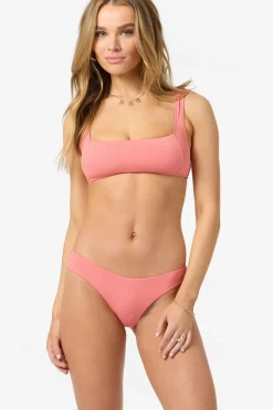 Swim New Arrivals|Saltwater Solids Swim^O'Neill Saltwater Solids Blue Lagoon Full Bottoms shell pink