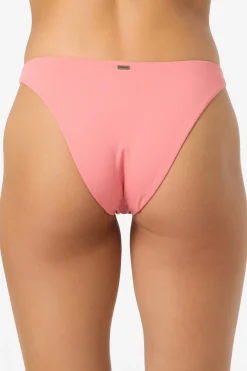 Swim New Arrivals|Saltwater Solids Swim^O'Neill Saltwater Solids Flamenco Cheeky Bottoms shell pink