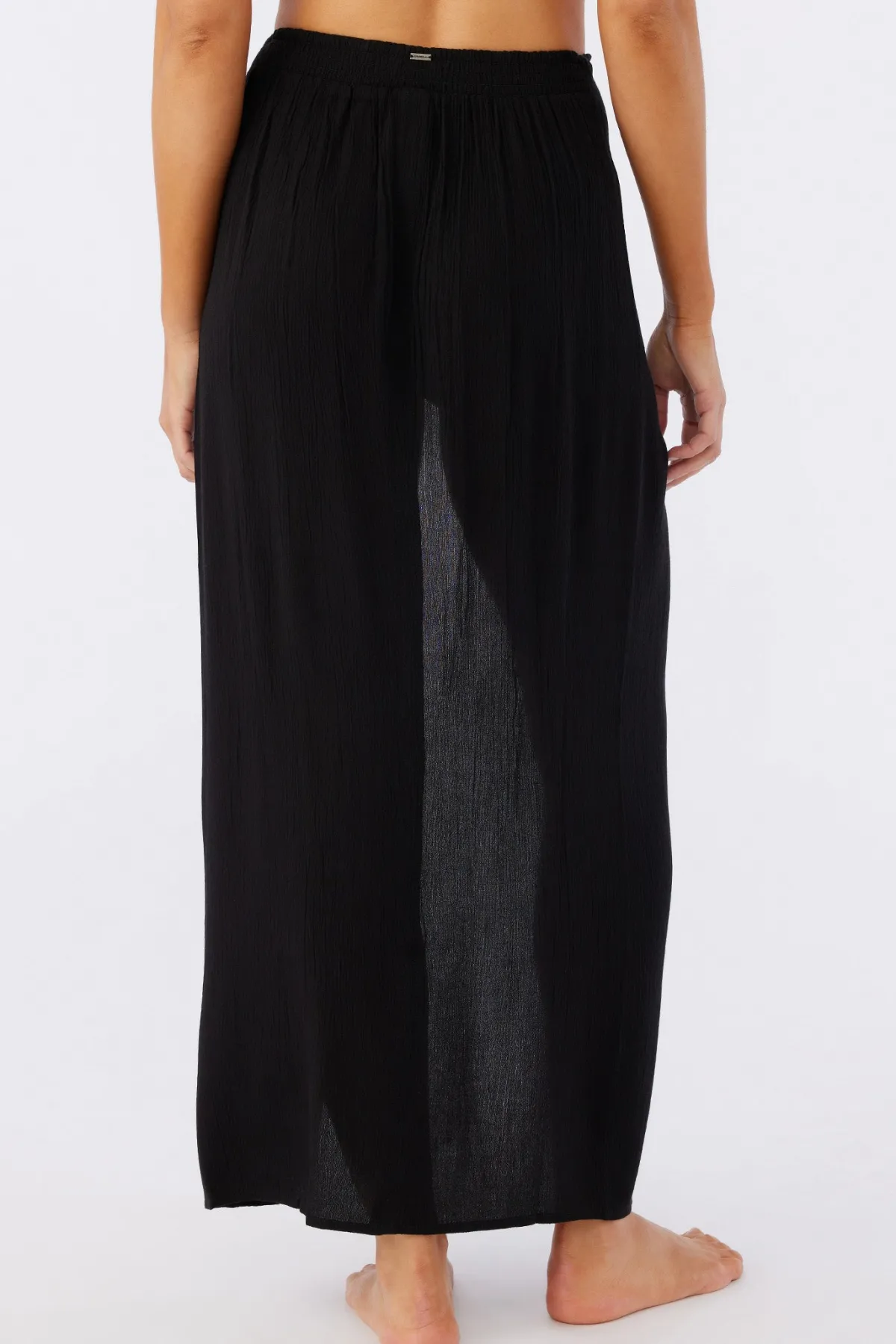 Saltwater Solids Swim|Swim Cover-Ups^O'Neill Saltwater Solids Hanalei Maxi Skirt Cover-Up - | black