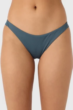 Saltwater Solids Swim|Bikini Bottoms^O'Neill Saltwater Solids Hermosa Skimpy Bottoms - | slate