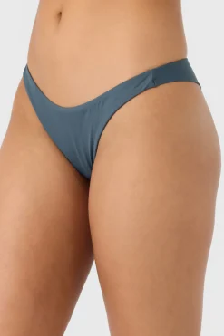Saltwater Solids Swim|Bikini Bottoms^O'Neill Saltwater Solids Hermosa Skimpy Bottoms - | slate