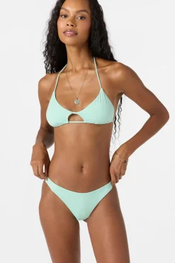 Bikini Bottoms^O'Neill Saltwater Solids Hermosa Skimpy Bottoms - | opal