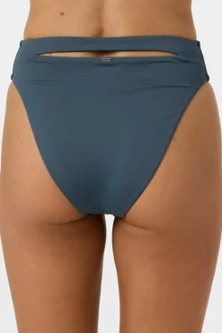 New Arrivals^O'Neill Saltwater Solids Max High Waist Full Bottoms slate