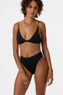 Swim New Arrivals|Saltwater Solids Swim^O'Neill Saltwater Solids Max High Waist Full Bottoms black