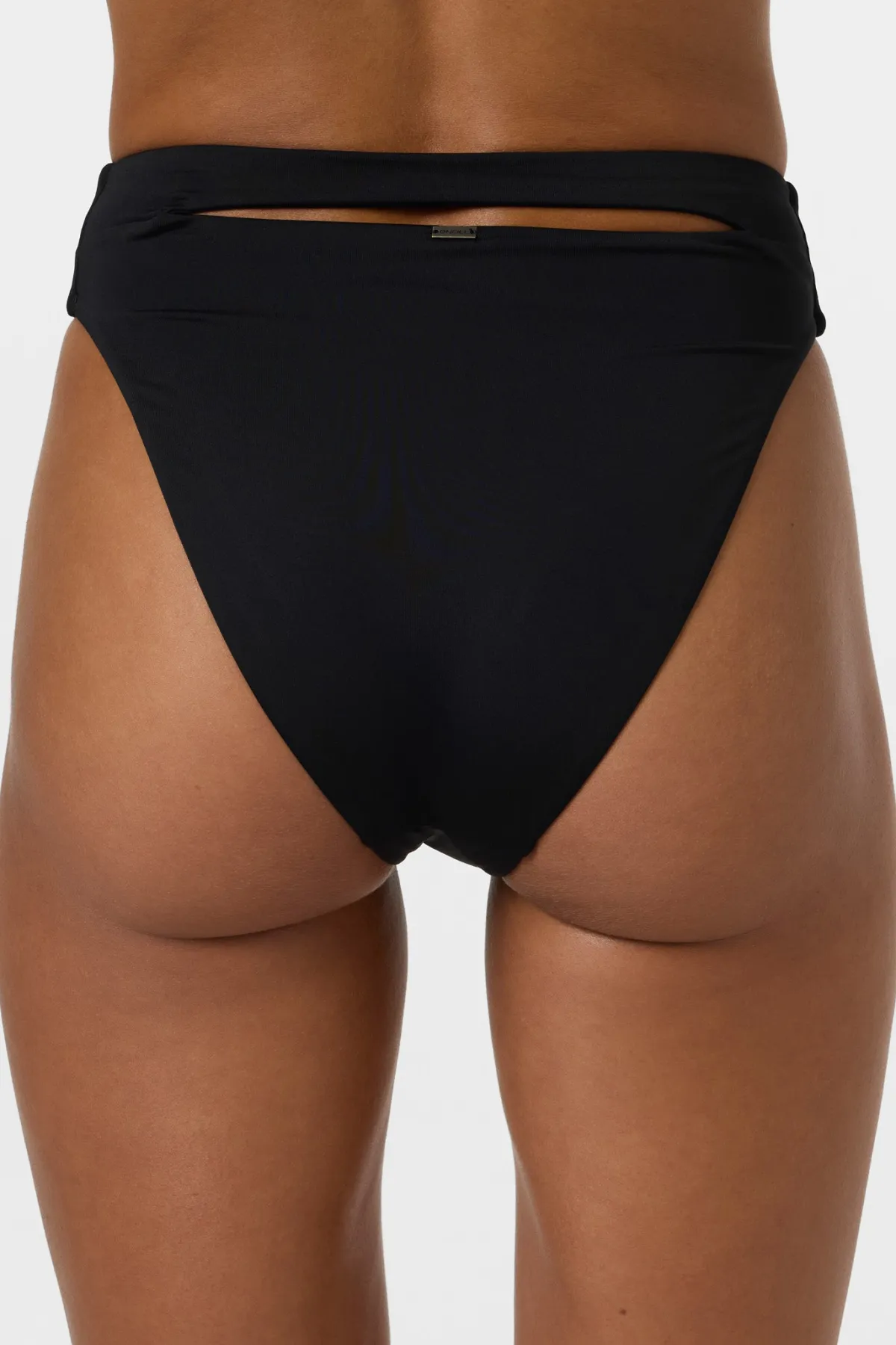 Swim New Arrivals|Saltwater Solids Swim^O'Neill Saltwater Solids Max High Waist Full Bottoms black