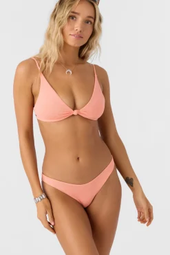 Bikini Tops^O'Neill Saltwater Solids Pismo Bralette Top - | desert flower