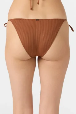 Bikini Bottoms^O'Neill Saltwater Solids Rib Maracas Medium Bottoms - | rustic brown