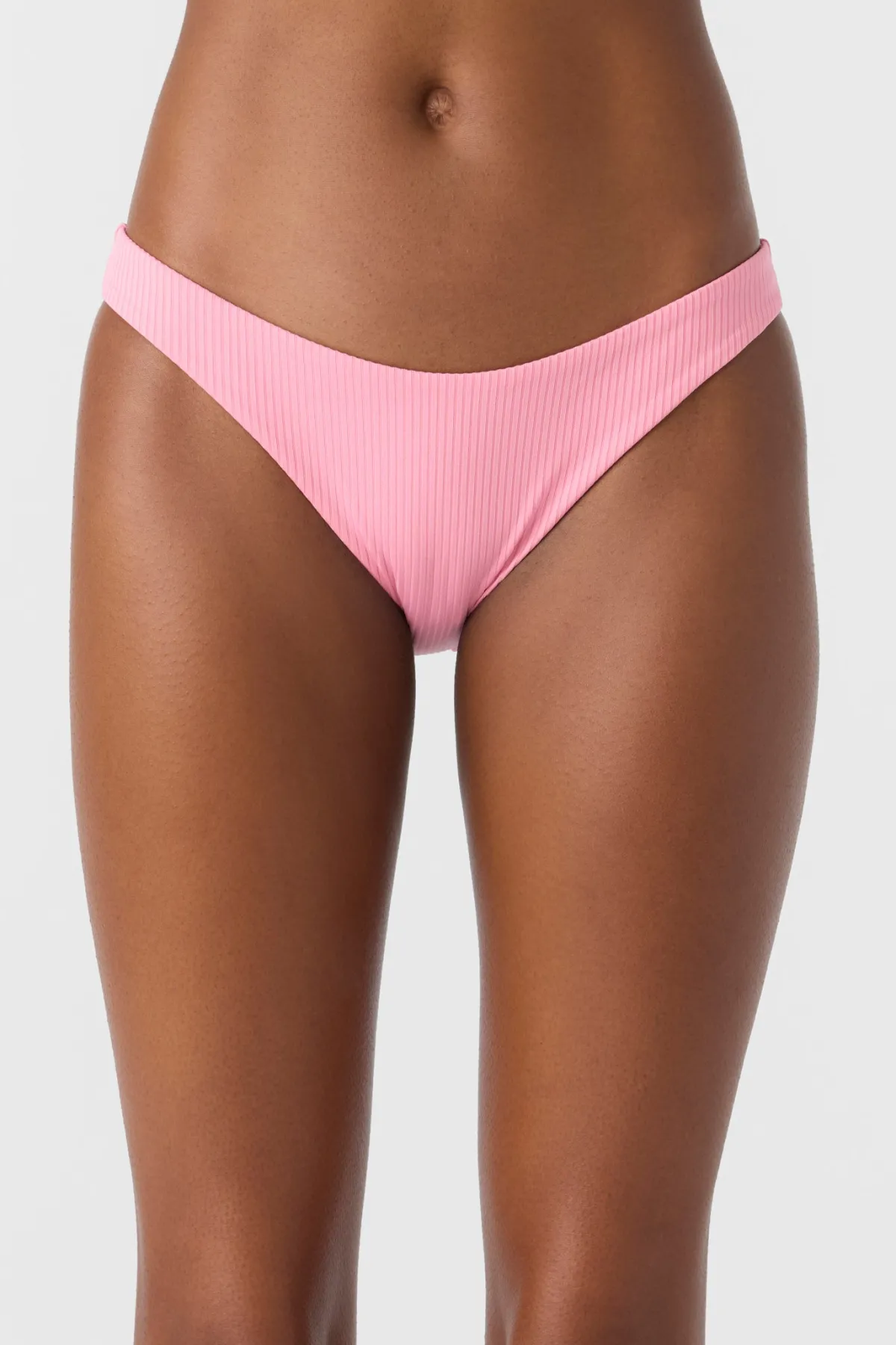 Bikini Bottoms^O'Neill Saltwater Solids Rib Rockley Medium Bottoms - | sachet pink