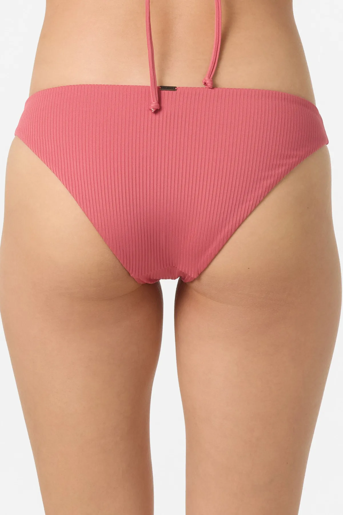 Bikini Bottoms^O'Neill Saltwater Solids Rib Rockley Medium Bottoms - | baroque rose
