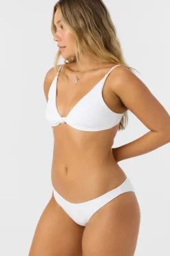 Bikini Bottoms^O'Neill Saltwater Solids Rib Rockley Medium Bottoms - | white