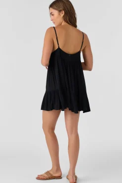 New Arrivals|Saltwater Solids Swim^O'Neill Saltwater Solids Rilee Dress - Black |