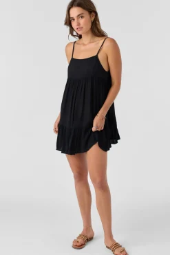 New Arrivals|Saltwater Solids Swim^O'Neill Saltwater Solids Rilee Dress - Black |
