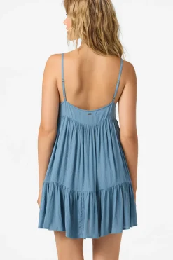 Saltwater Solids Swim|Swim Cover-Ups^O'Neill Saltwater Solids Rilee Dress - | provincial blue
