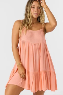 Swim Cover-Ups^O'Neill Saltwater Solids Rilee Dress - | desert flower