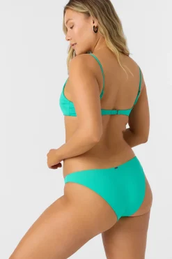 Bikini Bottoms^O'Neill Saltwater Solids Rockley Medium Bottoms - | peacock green