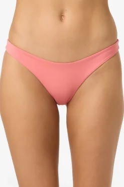 Bikini Bottoms^O'Neill Saltwater Solids Rockley Medium Bottoms shell pink