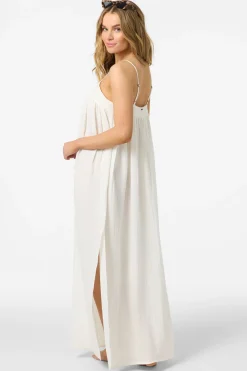 New Arrivals|Saltwater Solids Swim^O'Neill Saltwater Solids Sai Maxi Cover-Up Dress - | white