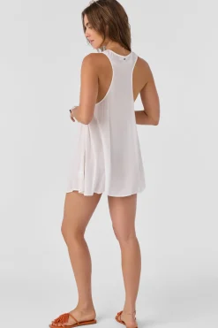 Swim Cover-Ups^O'Neill Saltwater Solids Sarah Dress - | vanilla