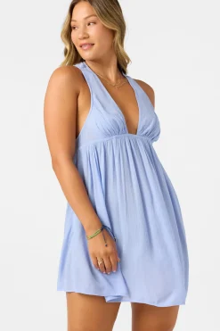 Swim Cover-Ups^O'Neill Saltwater Solids Sarah Dress - | hydrangea